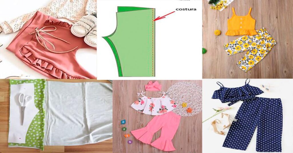 confeccionar pantalones para tus niñas