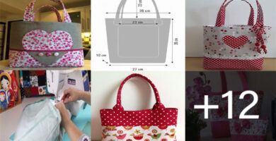 BOLSOS DE TELA CON PATRONES