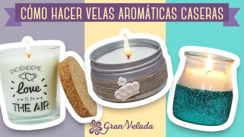 Cómo hacer velas aromáticas